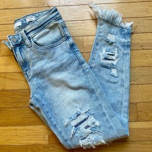 Signature Mid-Rise Ankle Skinny Jean KANCAN Size Girls 14 Or Womens Size 0